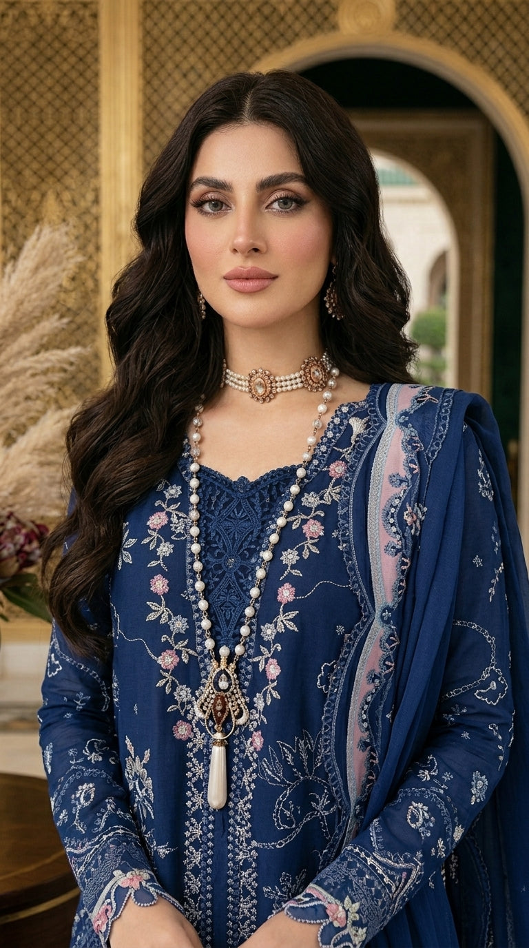 Breeze Lawn by Zeb-E-Kainat – 1010-3-Piece-Unstitched-Suit
